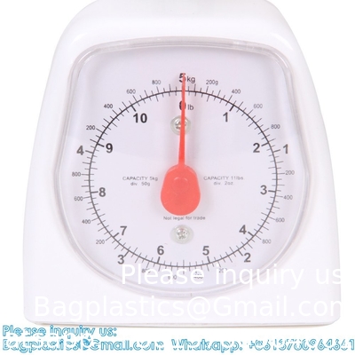 Balance de plateforme analogique à double cadran, balance de 5 kg, balance de cuisine, balance de pesage, fournitures de classe pour les enseignants