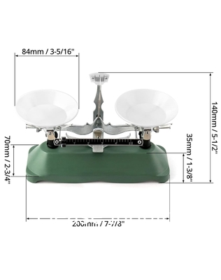 Équilibre, 200g / 0,2g, laboratoire triple faisceau équilibre Faisceau équilibre pour l'outil pédagogique