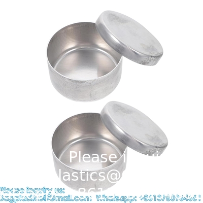 Boîte d'aluminium plaque de pesage échantillonnage à bec étroit pesage de la collecte du sol pot échelle d'aluminium cuve de laboratoire
