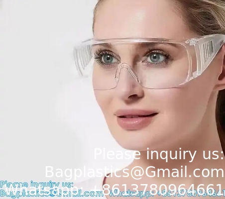 Lentilles de protection industrielle personnalisées lunettes de protection sur ordonnance Ansi Z87.1 Mode Anti-brouillard Poussière de travail élégant Sécurité claire
