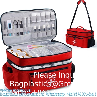 Sac médicinal de voyage organisateur de médicaments organisateur de stockage organisateur de bouteilles de pilules organisateur de stockage organisateur de médicaments