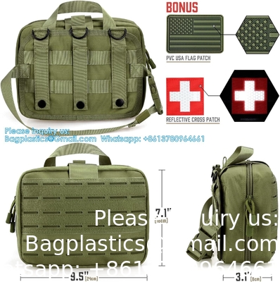 Sacoche médicale tactique MOLLE accessoire Sacoche médicale tactique Sacoche de premiers secours EMT Rip-Away IFAK