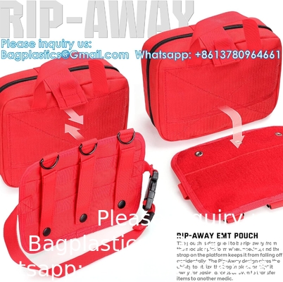 Sacoche médicale tactique MOLLE accessoire Sacoche médicale tactique Sacoche de premiers secours EMT Rip-Away IFAK