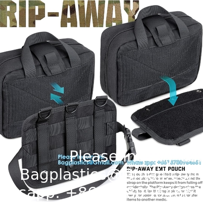 Sacoche médicale tactique MOLLE accessoire Sacoche médicale tactique Sacoche de premiers secours EMT Rip-Away IFAK