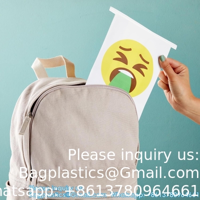Sacs à vomir pour vomir dans l'avion - Sacs jetables pour les nausées aériennes Sacs à vomir pour voiture, Uber, voyage