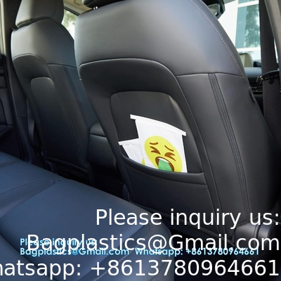 Sacs à vomir pour vomir dans l'avion - Sacs jetables pour les nausées aériennes Sacs à vomir pour voiture, Uber, voyage