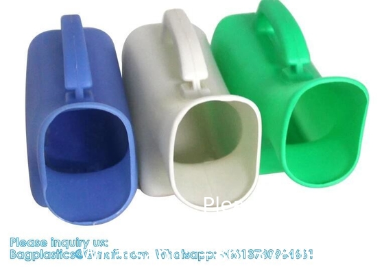 Urinals pour hommes avec une lueur dans le noir, bouteilles d'urine 1000 ml épaisses avec couvercle, bouteille d'urine anti-déversement pour voiture, hôpital