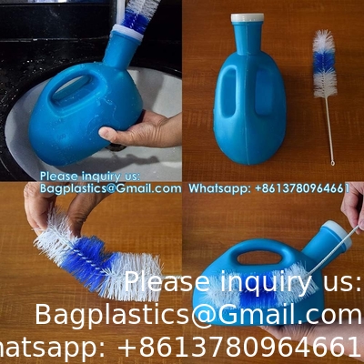 Urinals pour hommes Urinals portables pour hommes avec couvercle 2000 ml/66 oz Grandes tasses d'urine pour l'incontinence hospitalière