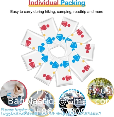 Sacs d'urine jetables - 12 paquets d'urinoirs portables pour hommes et femmes Sacs de toilettes/vomis pour les voyages et les campings, unisexe