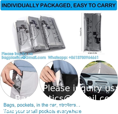Sacs d'urine jetables, sacs de voyage, sacs d'urine unisexe, sacs de vomissements, sacs de voyage, sacs d'urine portable