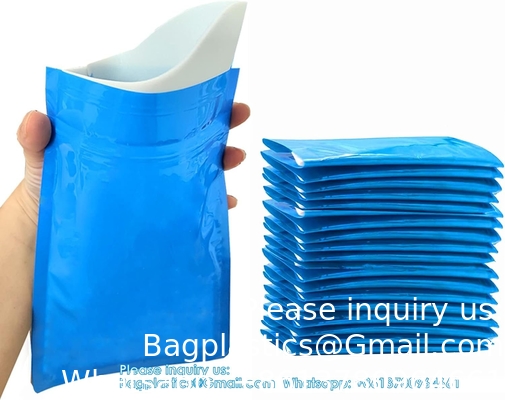 Sacs urinaires d'urgence, sacs urinaires de camping portables, sacs urinaires de voyage, urine portable d'urgence pour les embouteillages