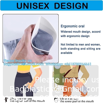 Sacs urinaires d'urgence, sacs urinaires de camping portables, sacs urinaires de voyage, urine portable d'urgence pour les embouteillages