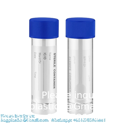 Gobelets pour échantillons, avec vis étanche au couvercle 1 oz/30 ml Gobelets pour échantillons d'urine non stériles