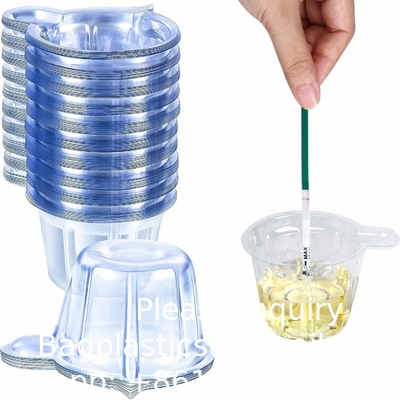 Cupe à urine jetable en plastique de 40 ml - 80/120/200 pièces Cupe à échantillon d'urine facile à collecter pour le test de grossesse/ovulation