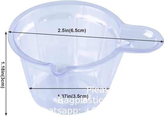 Cupe à urine jetable en plastique de 40 ml - 80/120/200 pièces Cupe à échantillon d'urine facile à collecter pour le test de grossesse/ovulation
