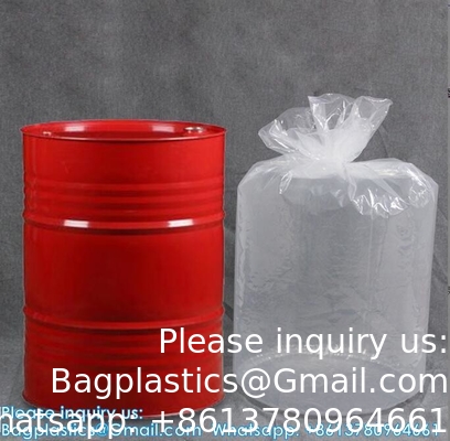 Fabricant de plastique Fournitures Durable Ronde Fond en plastique Tambour Baril Liner Sacs Tambour Liner 10l Liner de seau