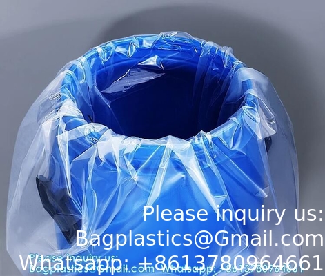 Fabricant de plastique Fournitures Durable Ronde Fond en plastique Tambour Baril Liner Sacs Tambour Liner 10l Liner de seau