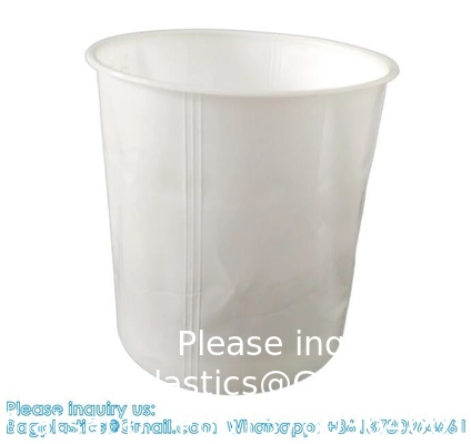Peintures à charge lourde 5 mil Drum Liner Anti-statique Liner de seaux industriel barrière Bucket Liner