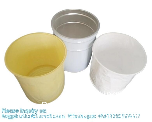 Peintures à charge lourde 5 mil Drum Liner Anti-statique Liner de seaux industriel barrière Bucket Liner