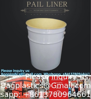 Peintures à charge lourde 5 mil Drum Liner Anti-statique Liner de seaux industriel barrière Bucket Liner