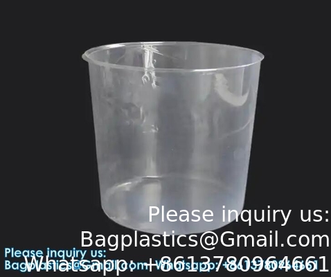 en gros personnalisé Round Bottom Sac en plastique Drum Liner Pour les barils de peinture industrielle