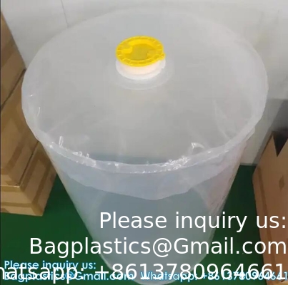 Gros sac en plastique à fond rond de tonneau de 55 gallons