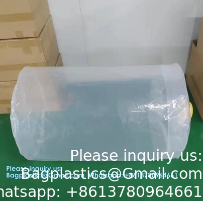 Gros sac en plastique à fond rond de tonneau de 55 gallons