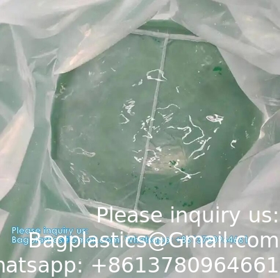Gros sac en plastique à fond rond de tonneau de 55 gallons