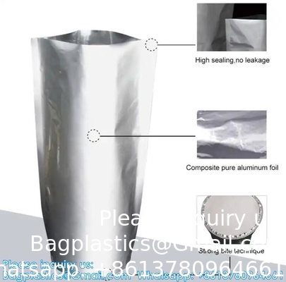 200 Ltr Sac en feuille d'aluminium à fond rond Tambour Liner Tambour liners/sacs pour le stockage de silicone et d'étanchéité en polyuréthane