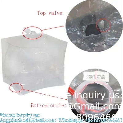 Sacs en plastique pour l'emballage des liquides Sacs en plastique pour l'emballage des liquides en IBC 1000L