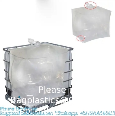 Sacs en plastique pour l'emballage des liquides Sacs en plastique pour l'emballage des liquides en IBC 1000L