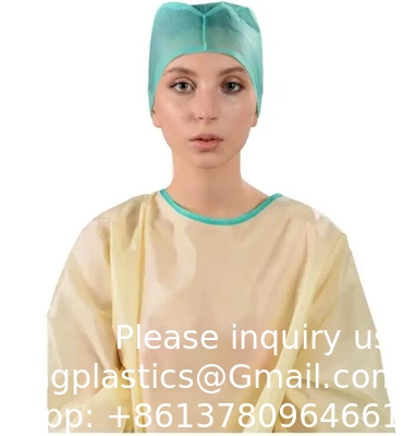 Capuche chirurgicale non tissée jetable Capuche chirurgicale infirmière jetable Capuche chirurgicale non tissée