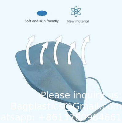 Fabricant médical Exigences de l' hôpital Bleu SMS 35gm Chapeau Médecin-chirurgien Bonnet respirant frais et fort Couverture de tête