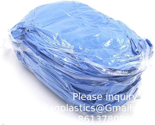 Fabricant médical Exigences de l' hôpital Bleu SMS 35gm Chapeau Médecin-chirurgien Bonnet respirant frais et fort Couverture de tête