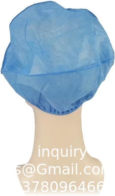 Fabricant médical Exigences de l' hôpital Bleu SMS 35gm Chapeau Médecin-chirurgien Bonnet respirant frais et fort Couverture de tête