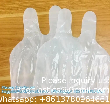 2 Gants à doigts, utilisés pour des besoins médicaux