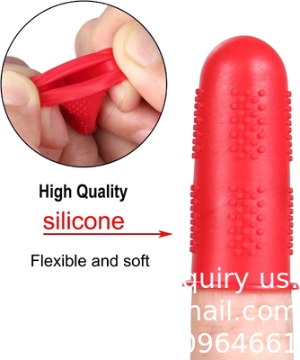 Couvertures de doigts en caoutchouc, protecteur de doigts en silicone, manches, conseils de protection, bout de doigt, couvertures de pouce, coussinets pour colle chaude