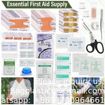 Kit de premiers soins de survie, sacoche médicale Molle équipement de survie d'urgence en plein air et équipement pour la randonnée Camping Hunt