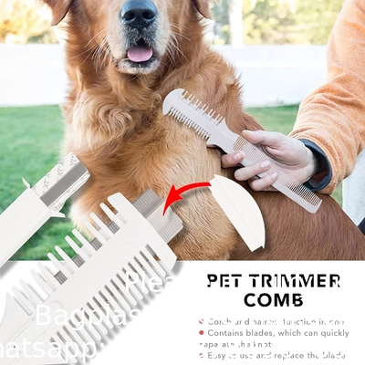 Kit de premiers secours pour animaux de compagnie, fournitures infirmières de 105 pièces avec collier d'urgence, instructions de premiers secours et plus idéal pour la maison