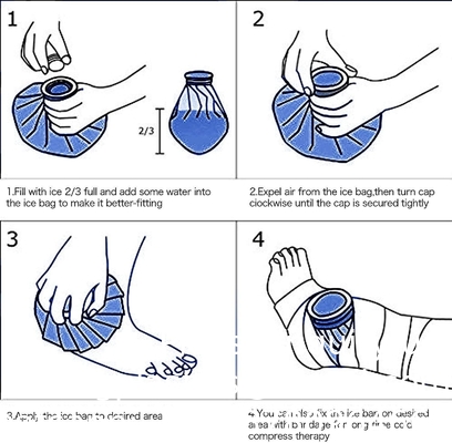 Pack de glace pour blessures, thérapie chaude et froide, paquet de douleur aux dents, sac contre les maux de tête, réservoirs d'eau menstruelle à libération rapide réutilisable