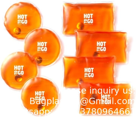 Paquet de chauffage auto-réutilisable en forme personnalisée, patch de chauffage corporel, Magic Click Hot Packs Pad de chauffage