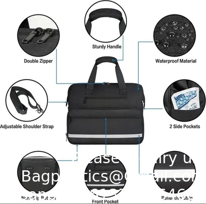 Sacs médicaux étanches à l'eau, sacs à dos, sacs médicaux de premiers secours, sacs d'urgence portables.