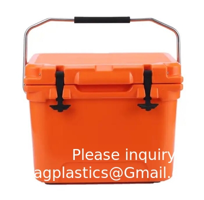 20L refroidisseurs refroidisseur de glace Roto-moulé Boîte de refroidisseur de glace design personnalisé roto moulé Boîte de refroidisseur de camping pêche