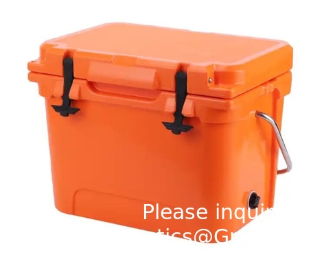20L refroidisseurs refroidisseur de glace Roto-moulé Boîte de refroidisseur de glace design personnalisé roto moulé Boîte de refroidisseur de camping pêche