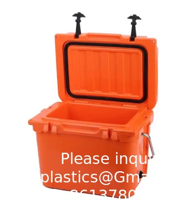 20L refroidisseurs refroidisseur de glace Roto-moulé Boîte de refroidisseur de glace design personnalisé roto moulé Boîte de refroidisseur de camping pêche