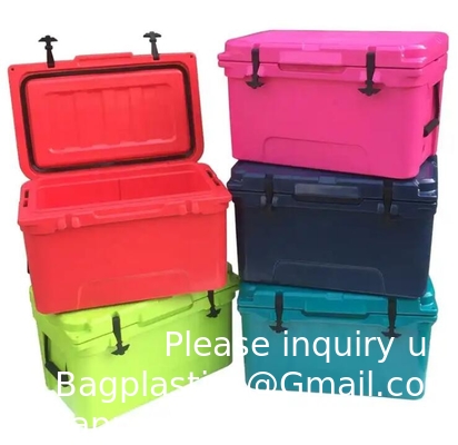 20L refroidisseurs refroidisseur de glace Roto-moulé Boîte de refroidisseur de glace design personnalisé roto moulé Boîte de refroidisseur de camping pêche
