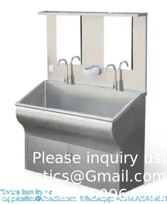 Lavoir à main Lavoir à main Avec capteur automatique et miroir Pedal d'induction d'égout personnalisé