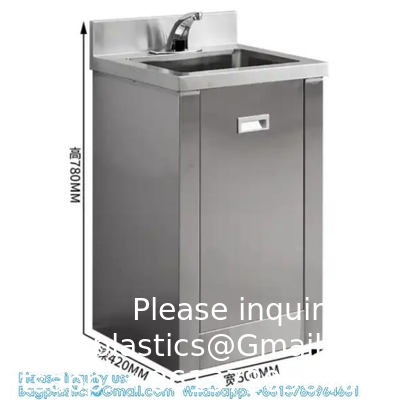 Armoire de lavage à main unique en acier inoxydable de haute qualité pour salle d'opération