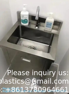 Armoire de lavage à main unique en acier inoxydable de haute qualité pour salle d'opération