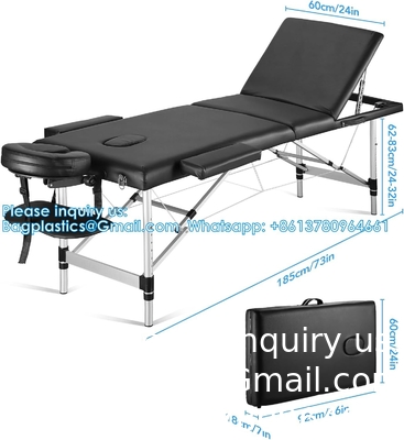 Lit d'examen multifonctionnel Physiothérapie Tables de massage portables à vendre Tables de massage portables professionnelles